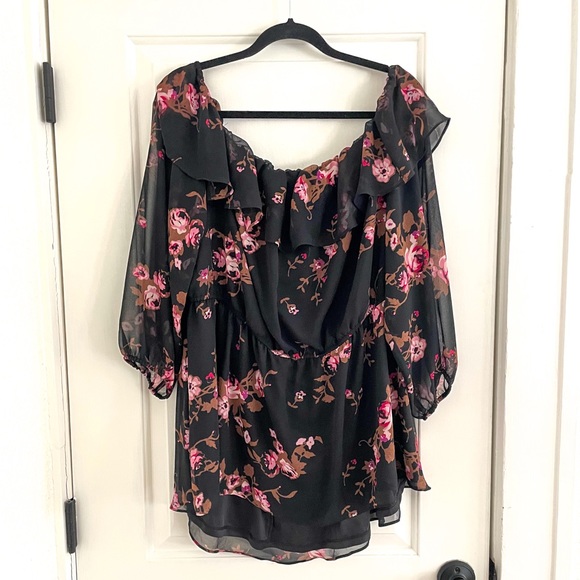 Lane Bryant Peplum Blouse - Picture 4 of 5